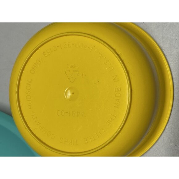 Little Tikes Plates, Cups, Pan 1990s Made In The USA - Picture 8 of 9